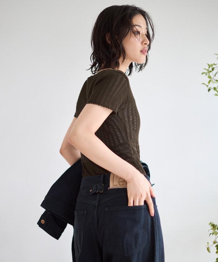 棉質針織連體衣 Knit leotard N26SS-K01