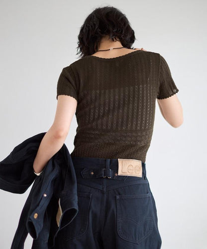 棉質針織連體衣 Knit leotard N26SS-K01