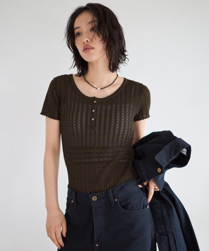 棉質針織連體衣 Knit leotard N26SS-K01