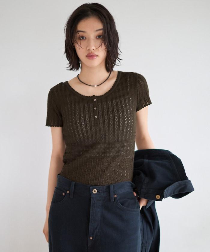 棉質針織連體衣 Knit leotard N26SS-K01