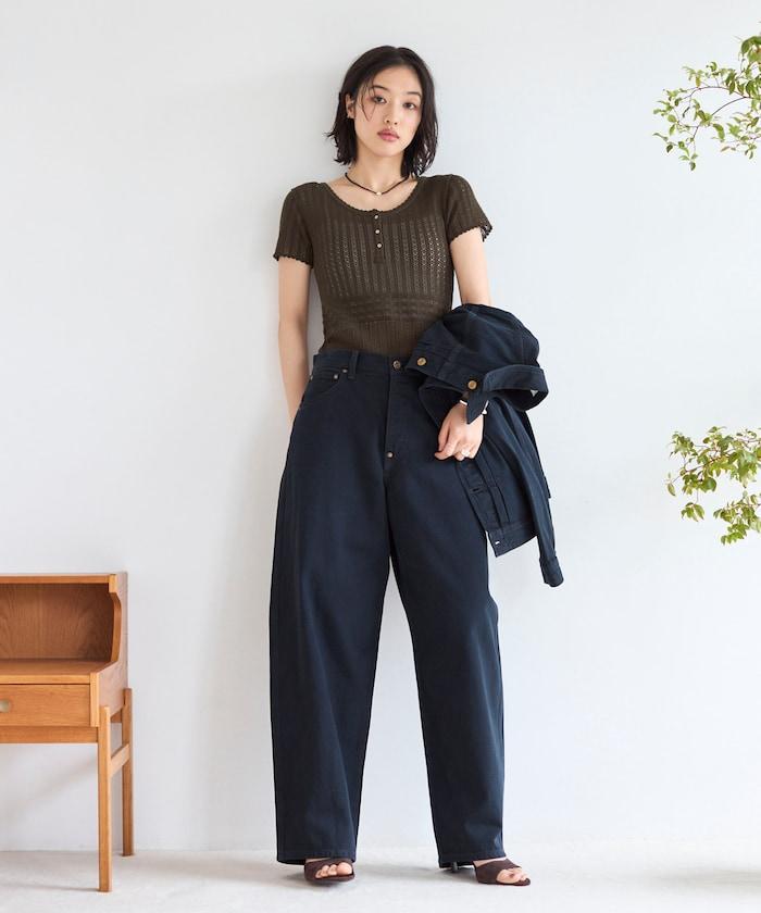 棉質針織連體衣 Knit leotard N26SS-K01