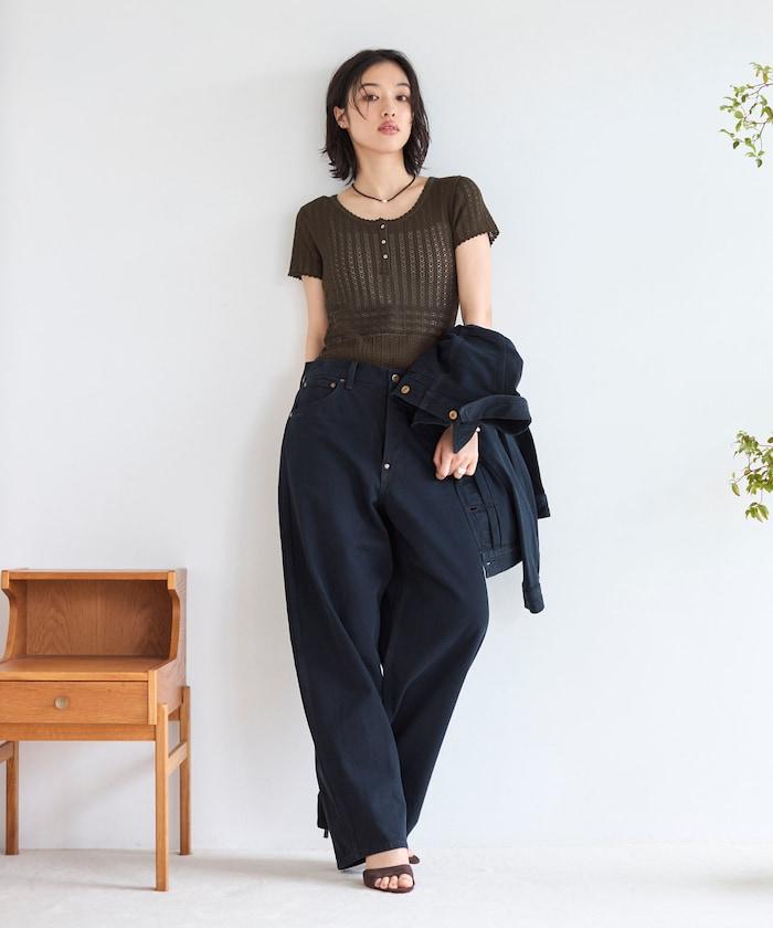 棉質針織連體衣 Knit leotard N26SS-K01
