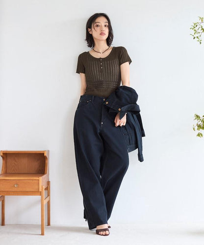 棉質針織連體衣 Knit leotard N26SS-K01