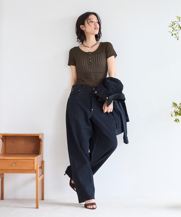棉質針織連體衣 Knit leotard N26SS-K01