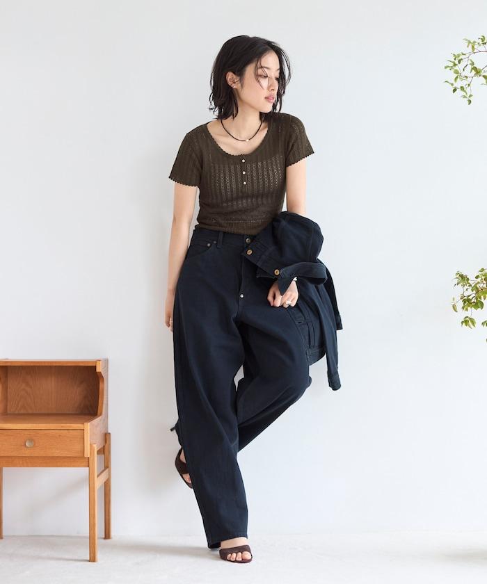 棉質針織連體衣 Knit leotard N26SS-K01