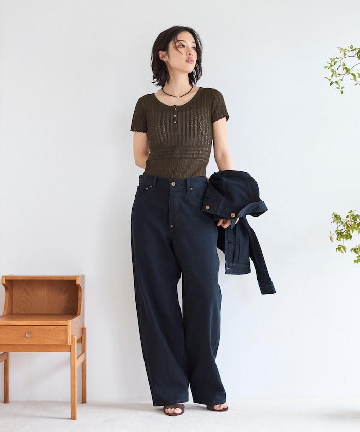 棉質針織連體衣 Knit leotard N26SS-K01