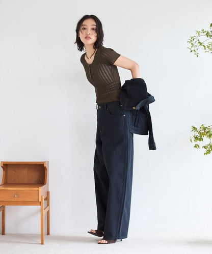 棉質針織連體衣 Knit leotard N26SS-K01