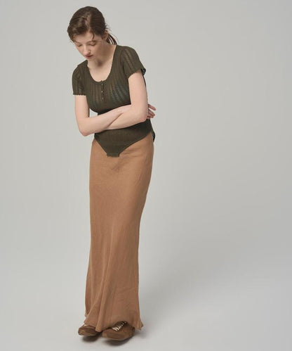 棉質針織連體衣 Knit leotard N26SS-K01
