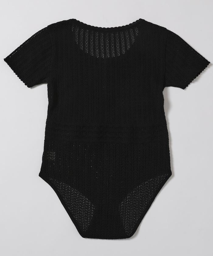 棉質針織連體衣 Knit leotard N26SS-K01
