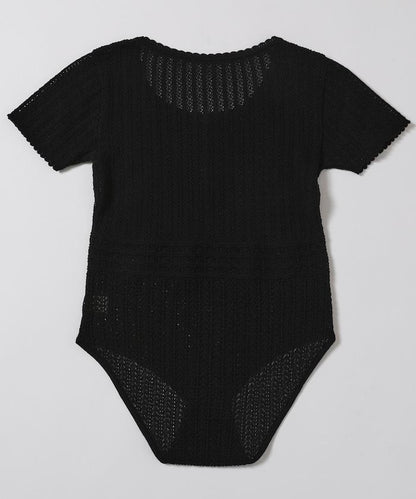 棉質針織連體衣 Knit leotard N26SS-K01