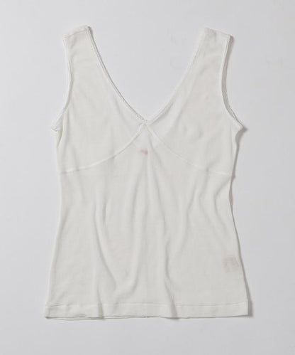棉質羅紋背心 Cotton rib tank top N26SS-C05