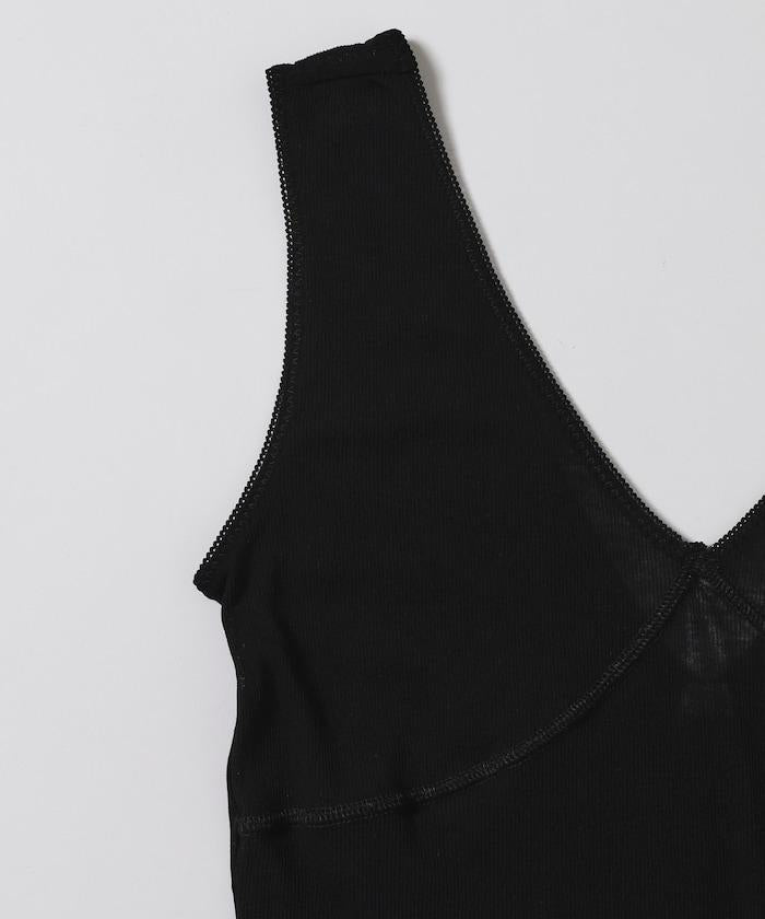 棉質羅紋背心 Cotton rib tank top N26SS-C05