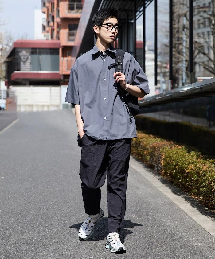 AiRide/エアライド 修身錐形 泡泡紗 可收納 吸水速幹 防紫外線 休閒褲