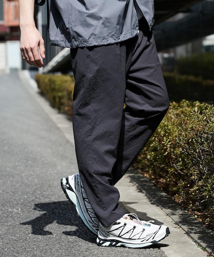 AiRide/エアライド 修身錐形 泡泡紗 可收納 吸水速幹 防紫外線 休閒褲