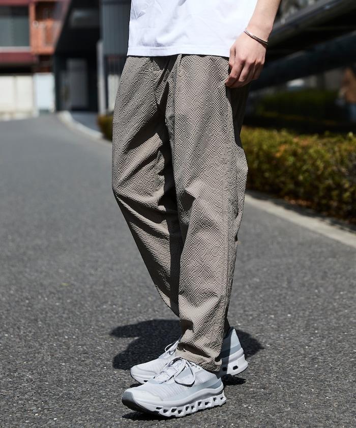 AiRide/エアライド 修身錐形 泡泡紗 可收納 吸水速幹 防紫外線 休閒褲