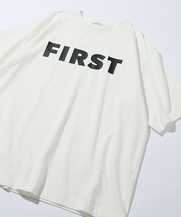 6盎司 前置logo印花 圓領印花T恤 PR FIRST