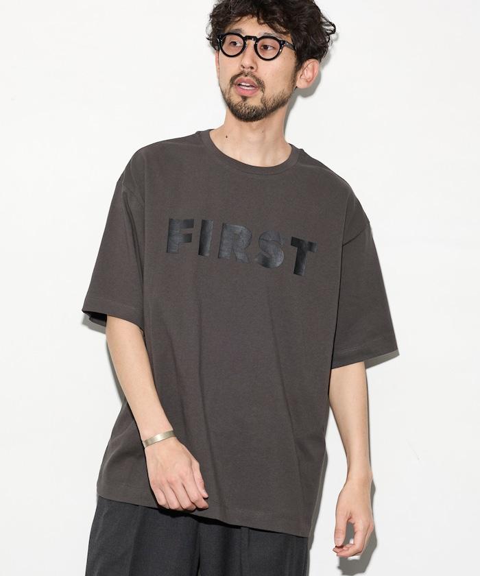 6盎司 前置logo印花 圓領印花T恤 PR FIRST