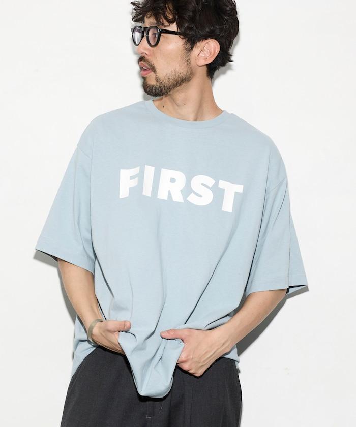 6盎司 前置logo印花 圓領印花T恤 PR FIRST