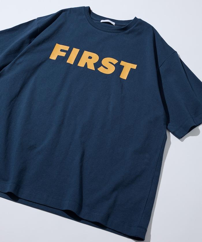 6盎司 前置logo印花 圓領印花T恤 PR FIRST