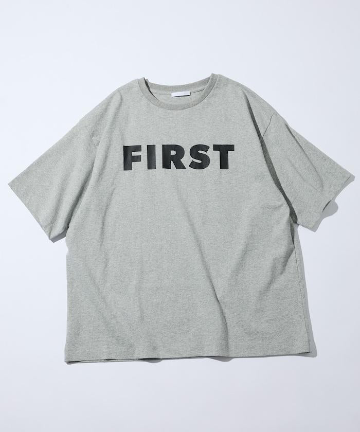 6盎司 前置logo印花 圓領印花T恤 PR FIRST