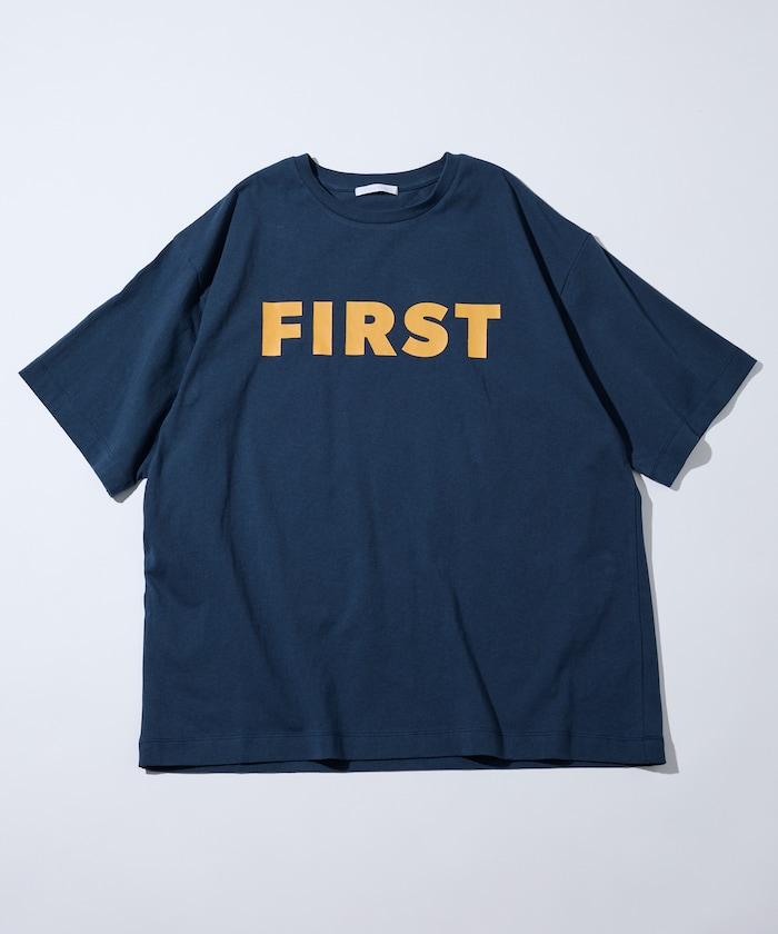 6盎司 前置logo印花 圓領印花T恤 PR FIRST