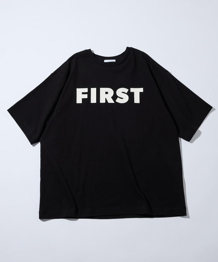 6盎司 前置logo印花 圓領印花T恤 PR FIRST