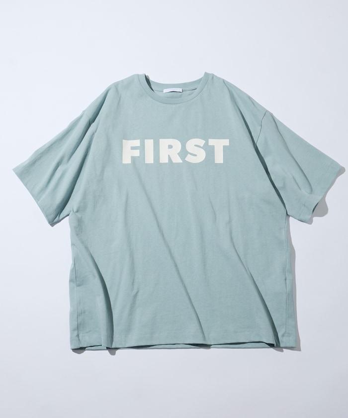 6盎司 前置logo印花 圓領印花T恤 PR FIRST