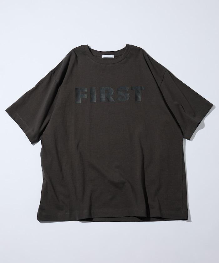 6盎司 前置logo印花 圓領印花T恤 PR FIRST
