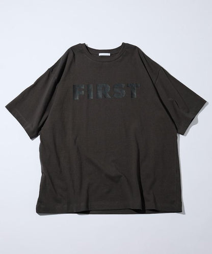 6盎司 前置logo印花 圓領印花T恤 PR FIRST