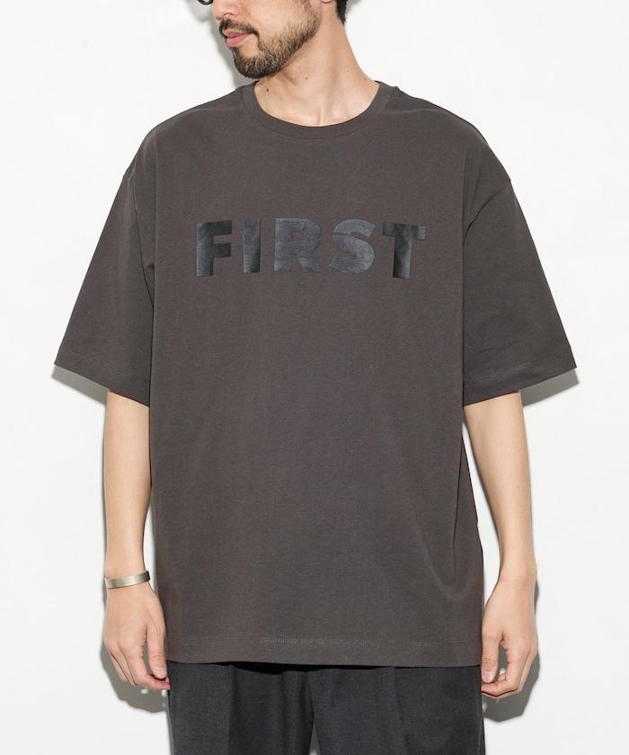 6盎司 前置logo印花 圓領印花T恤 PR FIRST
