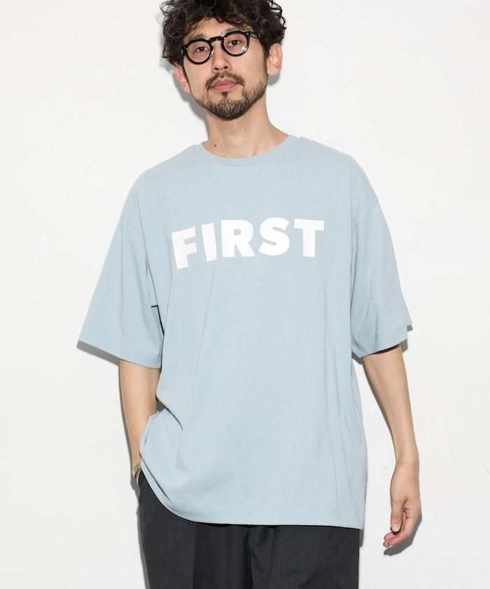 6盎司 前置logo印花 圓領印花T恤 PR FIRST