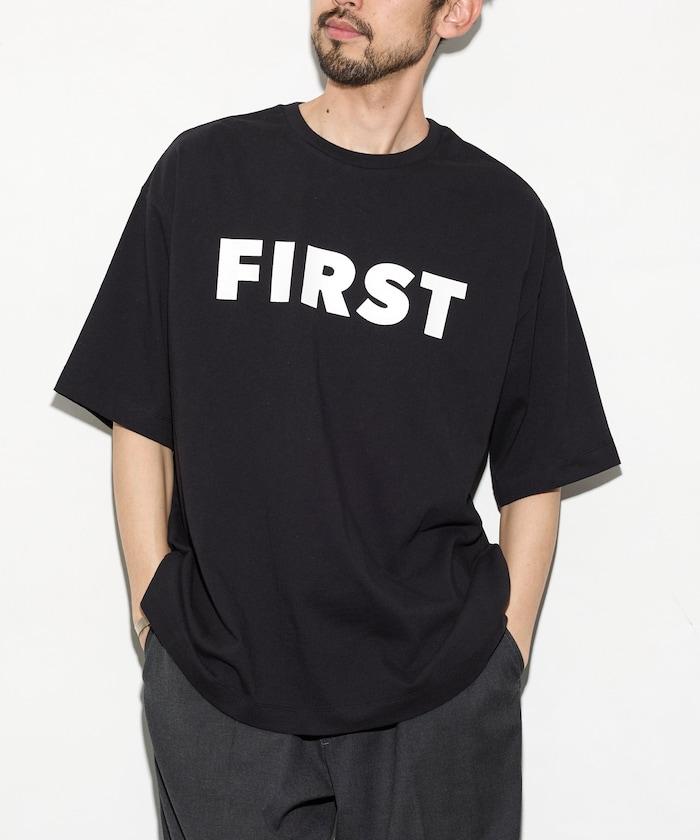 6盎司 前置logo印花 圓領印花T恤 PR FIRST
