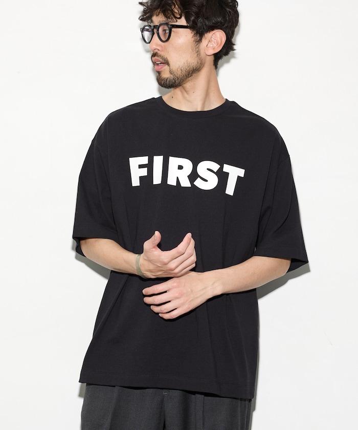 6盎司 前置logo印花 圓領印花T恤 PR FIRST
