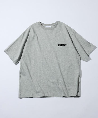 6オンス フロントロゴ 刺繍 クルーネックTシャツ / ワンポイントデザインTシャツ LEFT CHEST EMBROIDERY BOX FIRST