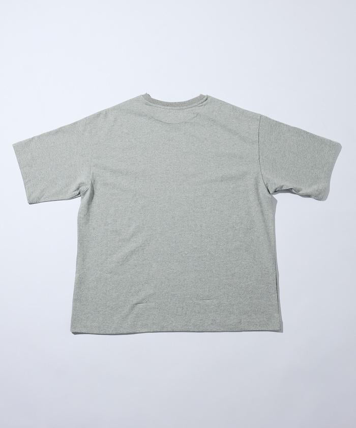 6オンス フロントロゴ 刺繍 クルーネックTシャツ / ワンポイントデザインTシャツ LEFT CHEST EMBROIDERY BOX FIRST
