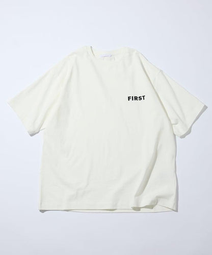 6オンス フロントロゴ 刺繍 クルーネックTシャツ / ワンポイントデザインTシャツ LEFT CHEST EMBROIDERY BOX FIRST