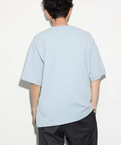 6オンス フロントロゴ 刺繍 クルーネックTシャツ / ワンポイントデザインTシャツ LEFT CHEST EMBROIDERY BOX FIRST