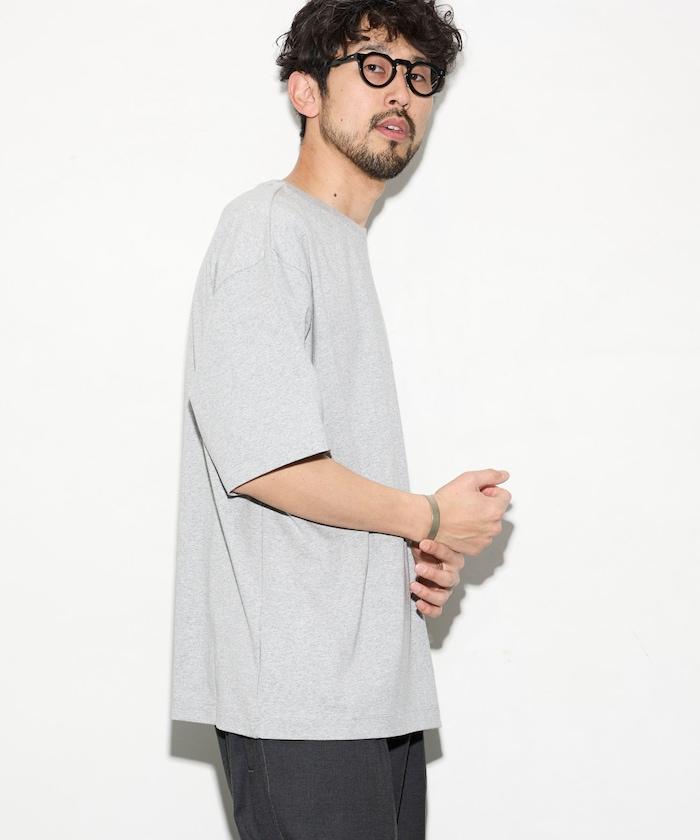 6オンス フロントロゴ 刺繍 クルーネックTシャツ / ワンポイントデザインTシャツ LEFT CHEST EMBROIDERY BOX FIRST