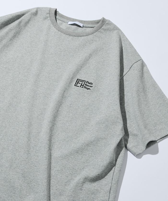 6オンス フロントロゴ 刺繍 クルーネックTシャツ / ワンポイントデザインTシャツ LEFT CHEST EMBROIDERY PSD