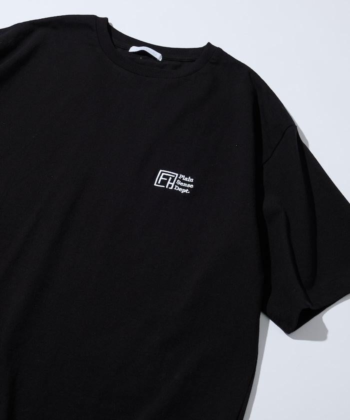 6オンス フロントロゴ 刺繍 クルーネックTシャツ / ワンポイントデザインTシャツ LEFT CHEST EMBROIDERY PSD