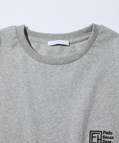 6オンス フロントロゴ 刺繍 クルーネックTシャツ / ワンポイントデザインTシャツ LEFT CHEST EMBROIDERY PSD