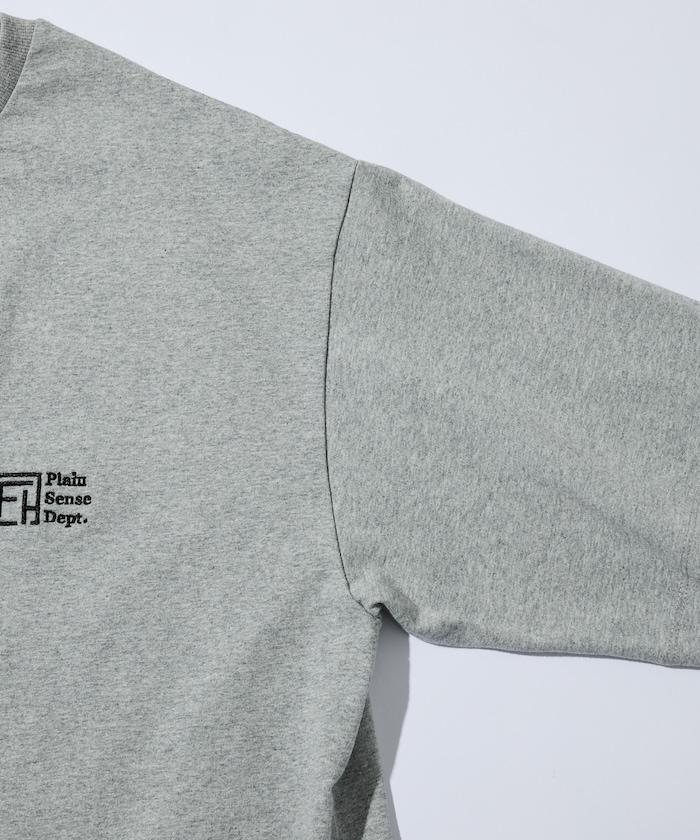 6オンス フロントロゴ 刺繍 クルーネックTシャツ / ワンポイントデザインTシャツ LEFT CHEST EMBROIDERY PSD