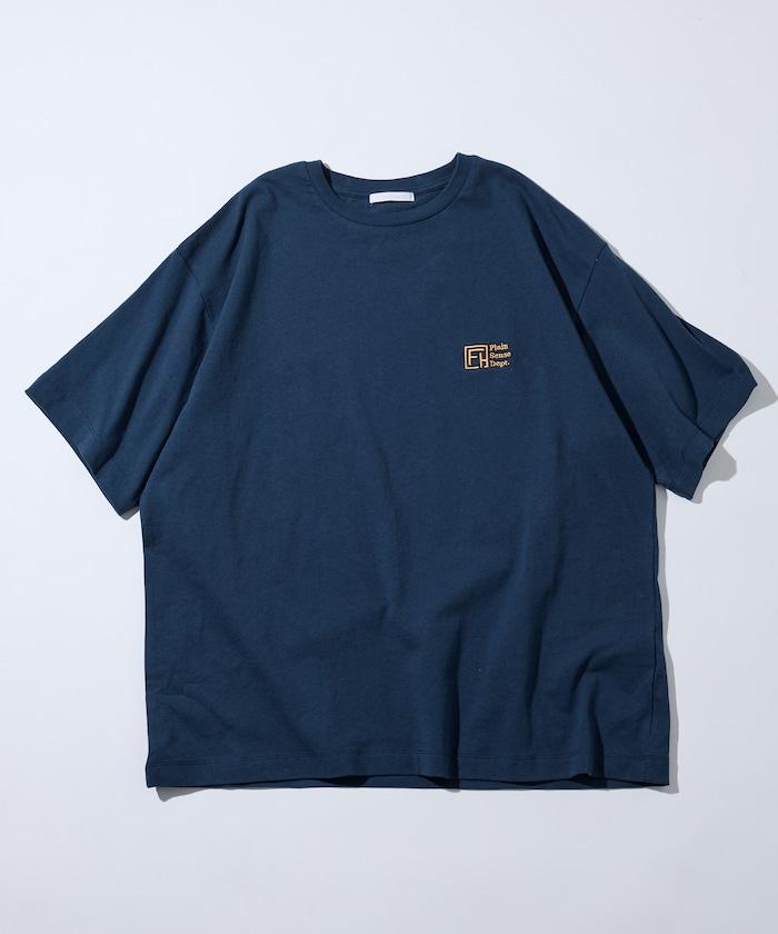 6オンス フロントロゴ 刺繍 クルーネックTシャツ / ワンポイントデザインTシャツ LEFT CHEST EMBROIDERY PSD