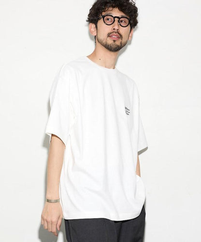 6オンス フロントロゴ 刺繍 クルーネックTシャツ / ワンポイントデザインTシャツ LEFT CHEST EMBROIDERY PSD