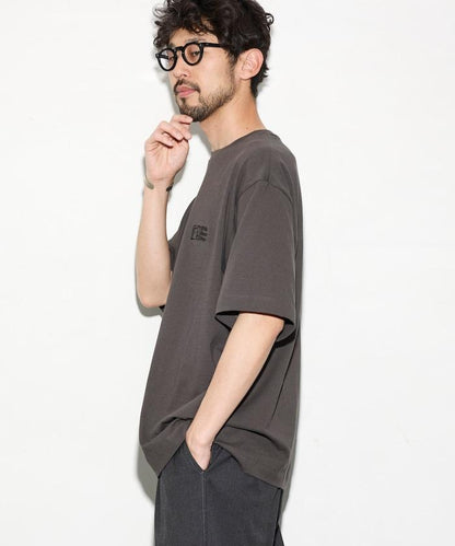 6オンス フロントロゴ 刺繍 クルーネックTシャツ / ワンポイントデザインTシャツ LEFT CHEST EMBROIDERY PSD