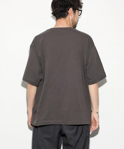 6オンス フロントロゴ 刺繍 クルーネックTシャツ / ワンポイントデザインTシャツ LEFT CHEST EMBROIDERY PSD