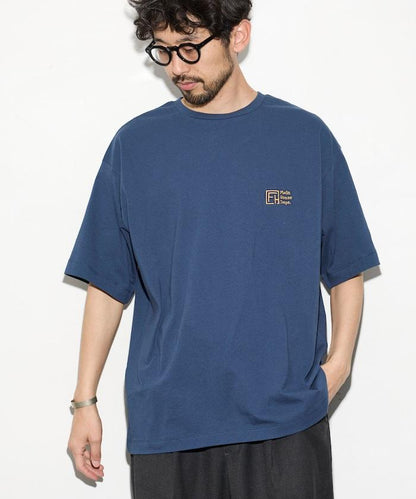6オンス フロントロゴ 刺繍 クルーネックTシャツ / ワンポイントデザインTシャツ LEFT CHEST EMBROIDERY PSD