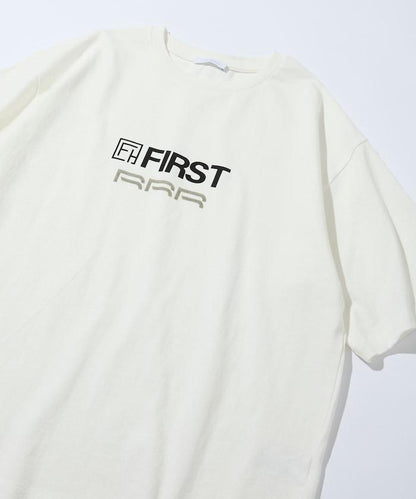 6盎司前LOGO印花 PRINT RRR 圓領T恤