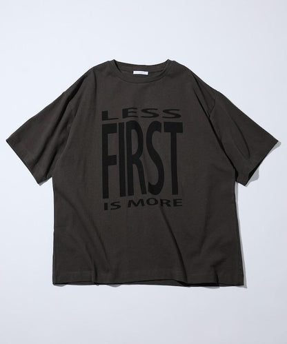 6盎司前置LOGO印花 圓領T恤 PRINT BIG FIRST