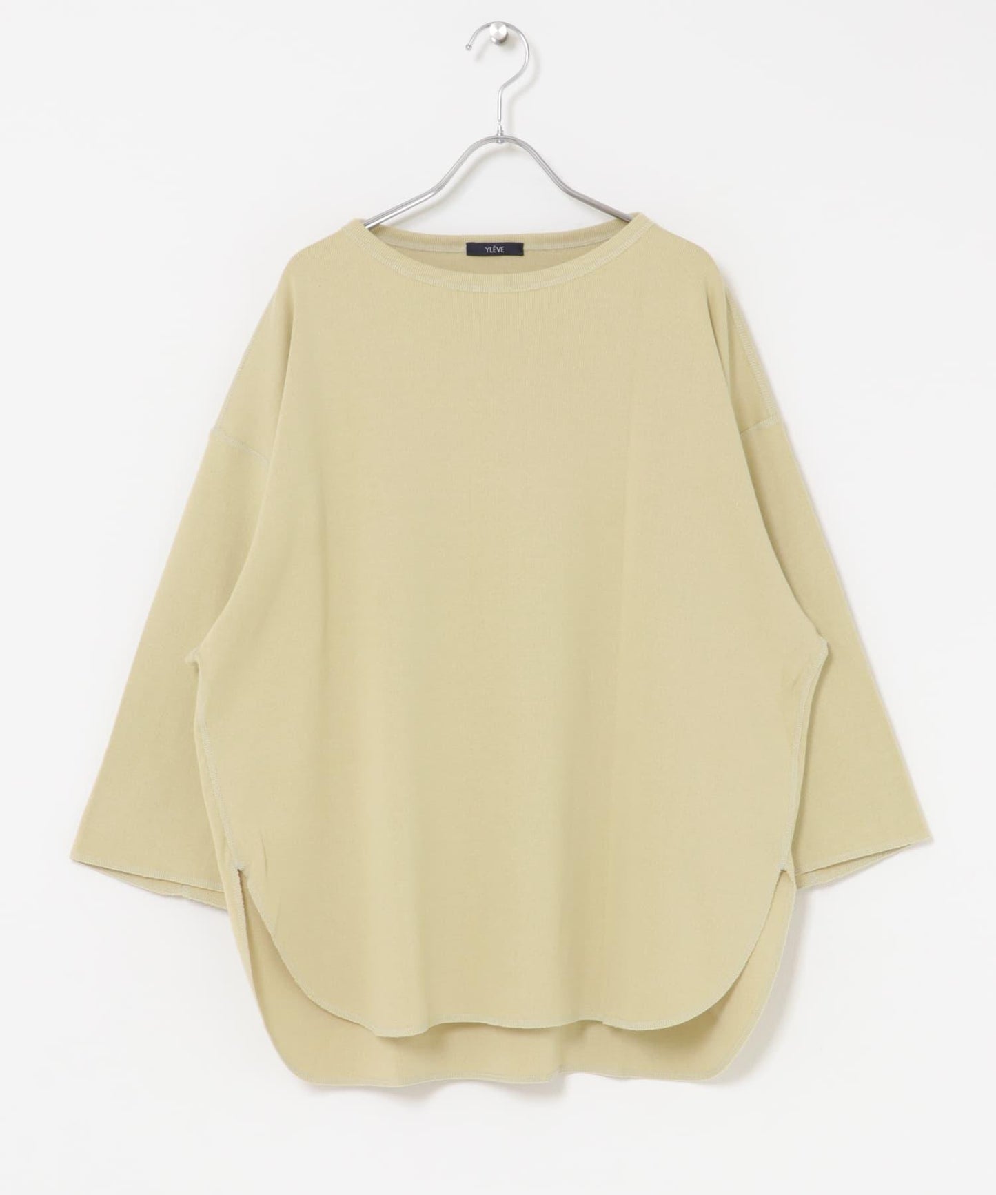 YLEVE COTTON RIB PULLOVER BIG 羅紋棉 寬鬆版 套頭上衣